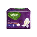 نوار بهداشتی بالدار نیمه ضخیم ویژه مشبک مولپد سایز خیلی بزرگ 7 عدد